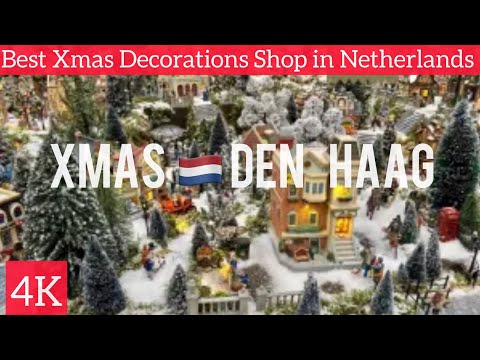 Magic of Dutch Christmas Decorations at De Bosrand!🎄 Walk Tour 4K