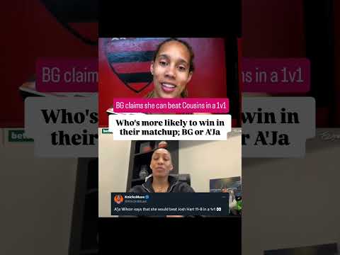 Who&#039;s more likely to win their 1v1 matchup 🤔? #ajawilson #joshhart #nbabasketball