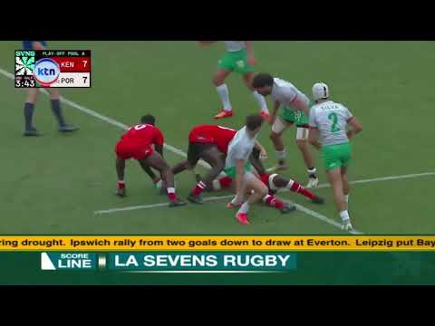 Shujaa 7s active in Los Angeles 7s Rugby