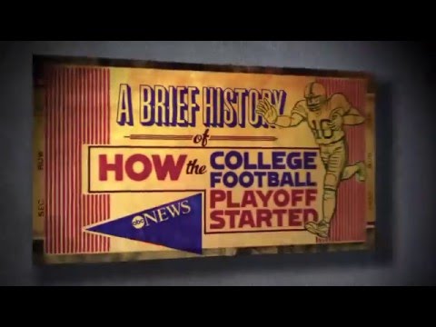 A Brief History: How the College Football Playoff Started