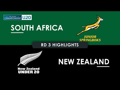 HIGHLIGHTS | SOUTH AFRICA v NEW ZEALAND | The Rugby Championship U20 2025 | Round 3