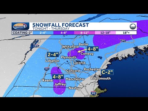 Dozens of New Hampshire schools, institutions announce delays for Thursday morning