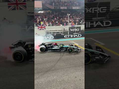 Lewis Hamilton&#039;s Final Donuts For Mercedes 🥹🍩