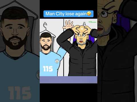 Man City lose AGAIN! #mancity #football #championsleague