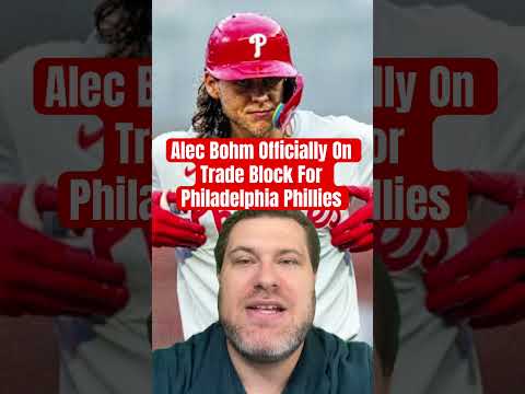 Alec Bohm Officially On Trade Block For Philadelphia Phillies - Upside Sports Network