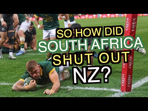 So how did South Africa shut out the All Blacks? | Second Test Analysis 2024