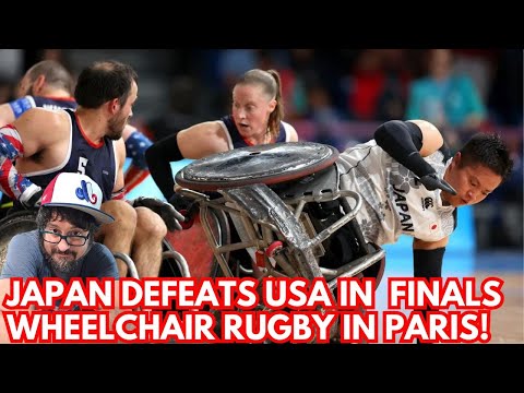 Japan WINS GOLD at WHEELCHAIR RUGBY Paralympics!