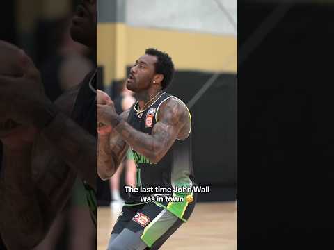 We can’t wait for John Wall to visit Australia again 😍 #nbl #johnwall #doughie #bball #hoop #shorts