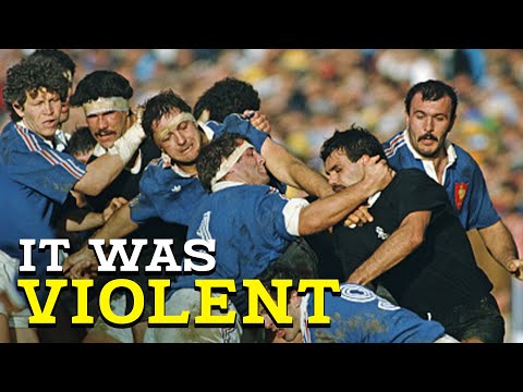 Rugby&#039;s Most Violent Match | France vs All Blacks 1986 &quot;The Battle of Nantes&quot;