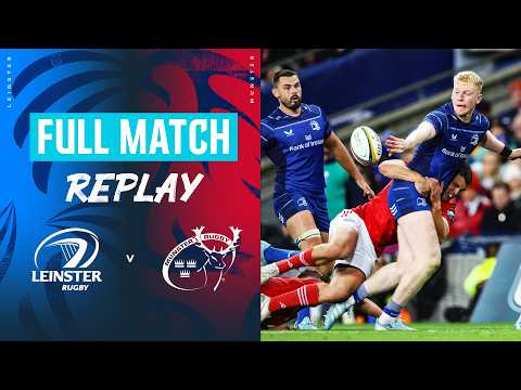 HISTORIC clash at Croke Park | Leinster v Munster R4 2024/25 | Full Match Replay