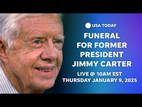 Watch live: Funeral for former President Jimmy Carter held in Washington, D.C.