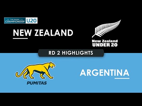 HIGHLIGHTS | NEW ZEALAND v ARGENTINA | The Rugby Championship U20 2025 | Round 2