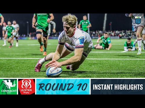 Connacht v Ulster Rugby | Instant Highlights | Round 10 | URC 2022/23