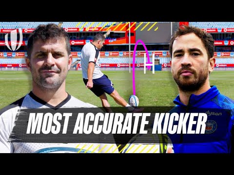 Morné Steyn v Danny Cipriani | World&#039;s Most Accurate Rugby Kick | Ultimate Rugby Challenge
