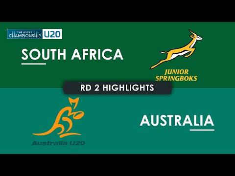HIGHLIGHTS | SOUTH AFRICA v AUSTRALIA | The Rugby Championship U20 2025 | Round 1