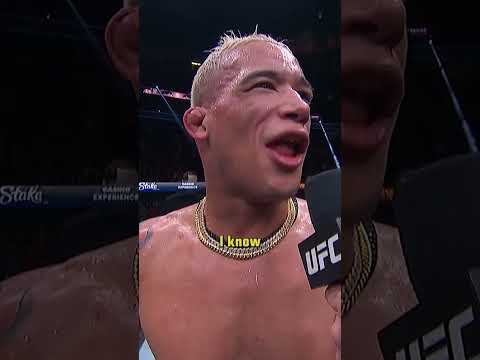 Bryan Battle was not a fan of the Vegas crowd 🤣 #UFC310