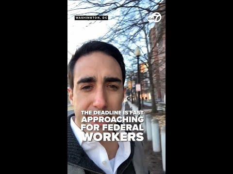 A midnight deadline looms for federal workers to resign and take a buyout