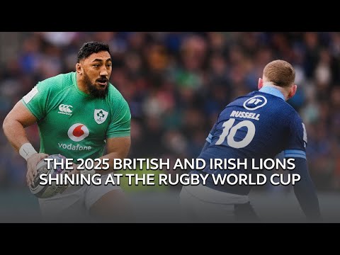 The 2025 British and Irish Lions stars shining at the Rugby World Cup ✨