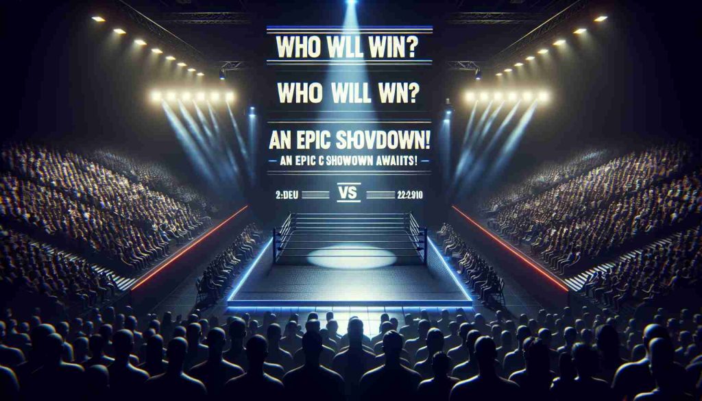 Who Will Win? An Epic Showdown Awaits Who Will Win? An Epic Showdown Awaits