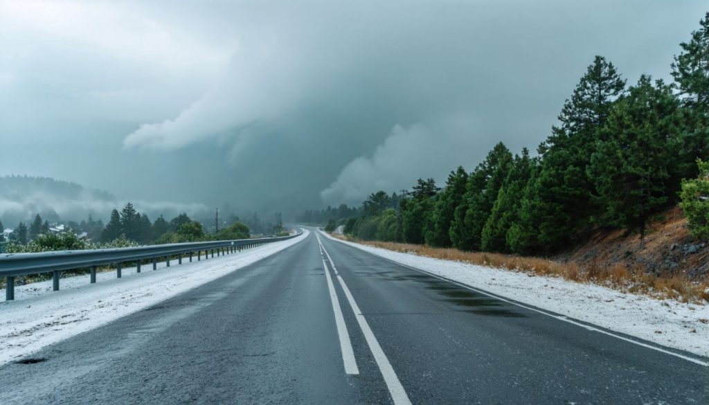 Brace for Impact: Icy Roads Ahead as Hail Storms Threaten Northern California Brace for Impact: Icy Roads Ahead as Hail Storms Threaten Northern California