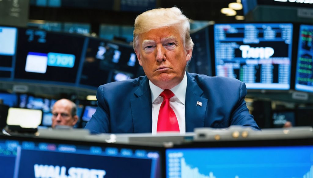 Trump Unveils Controversial Tariff Plan: Wall Street Reels Amid Uncertainty Trump Unveils Controversial Tariff Plan: Wall Street Reels Amid Uncertainty